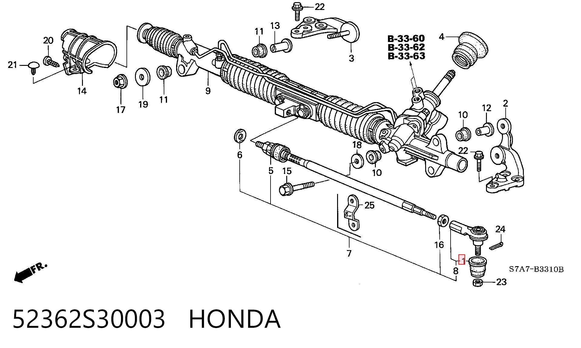 52362S30003 Honda