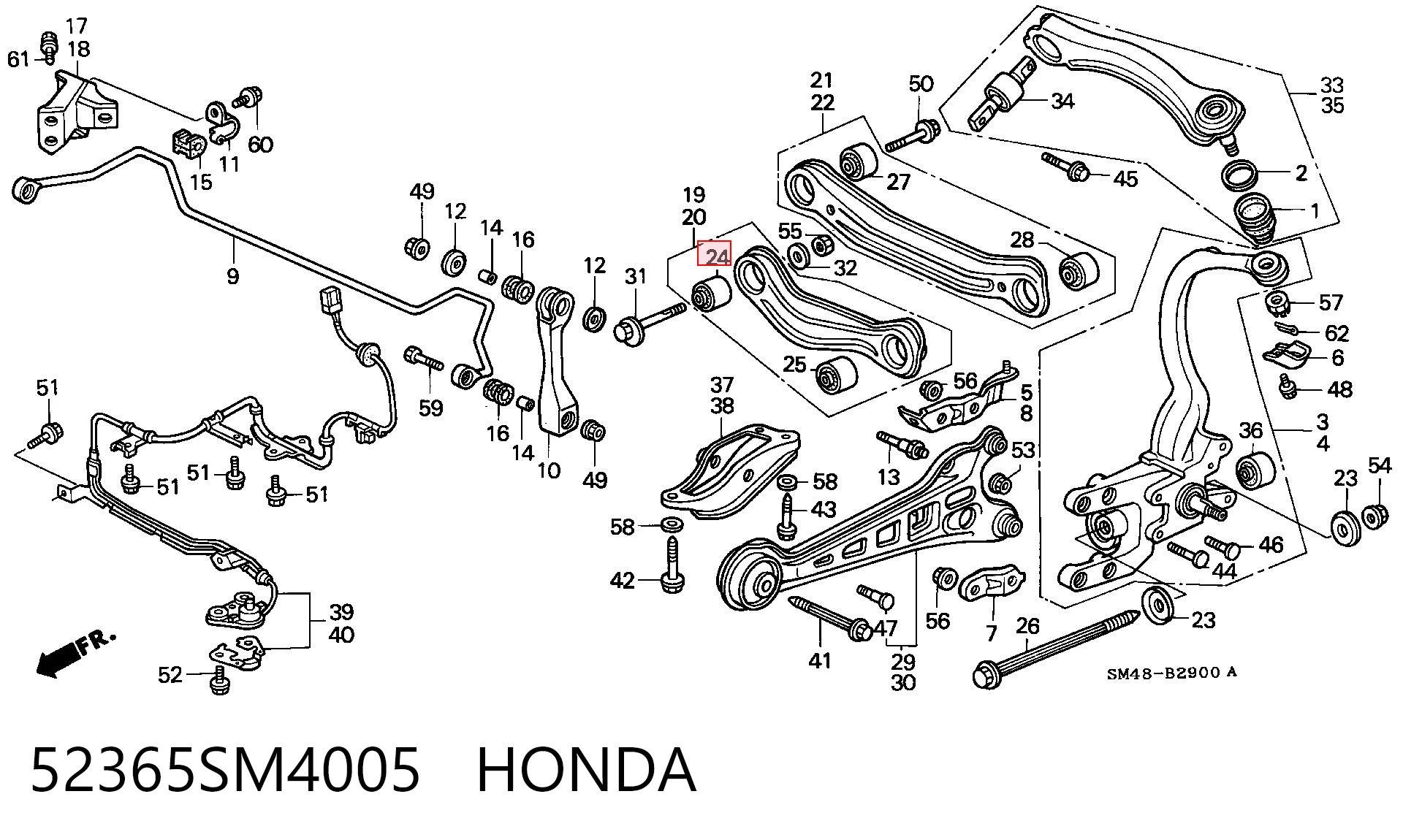 52365SM4005 Honda