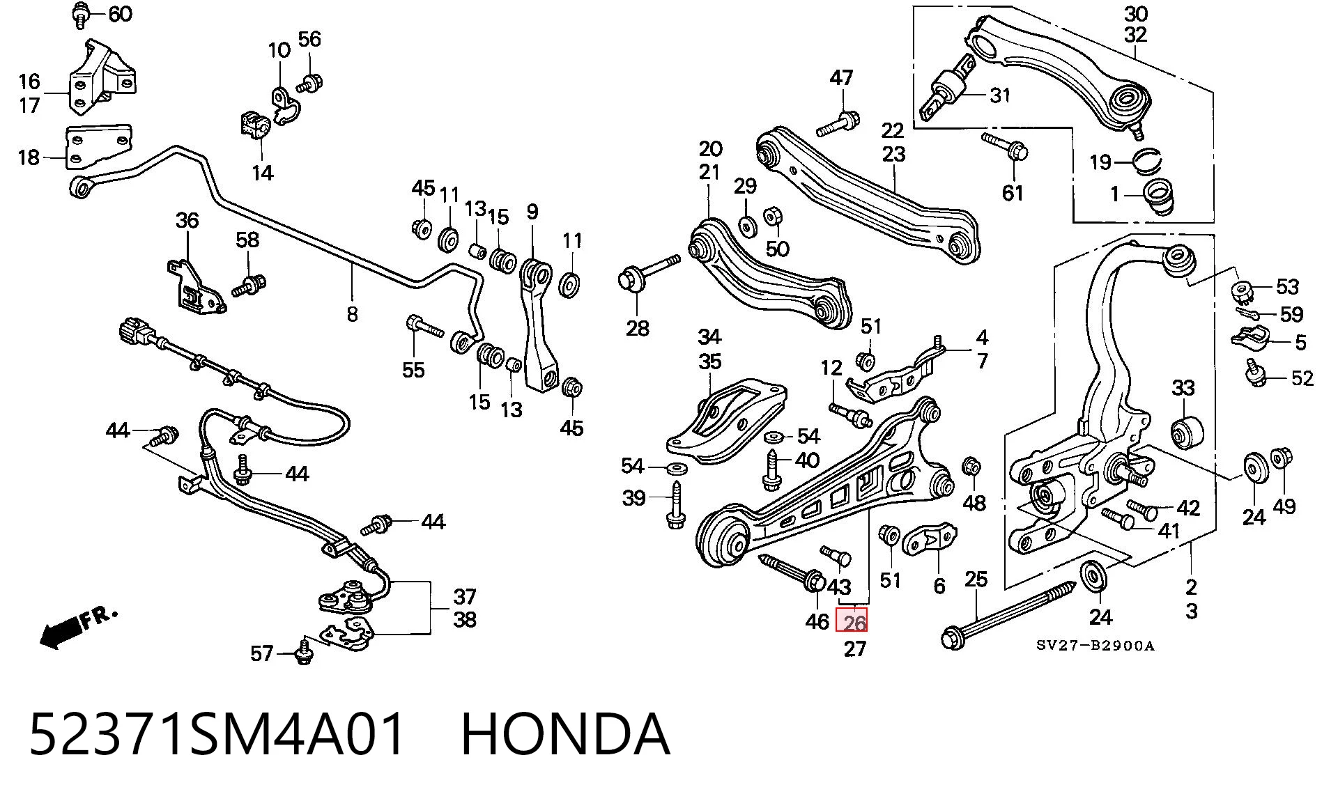 52371SM4A01 Honda