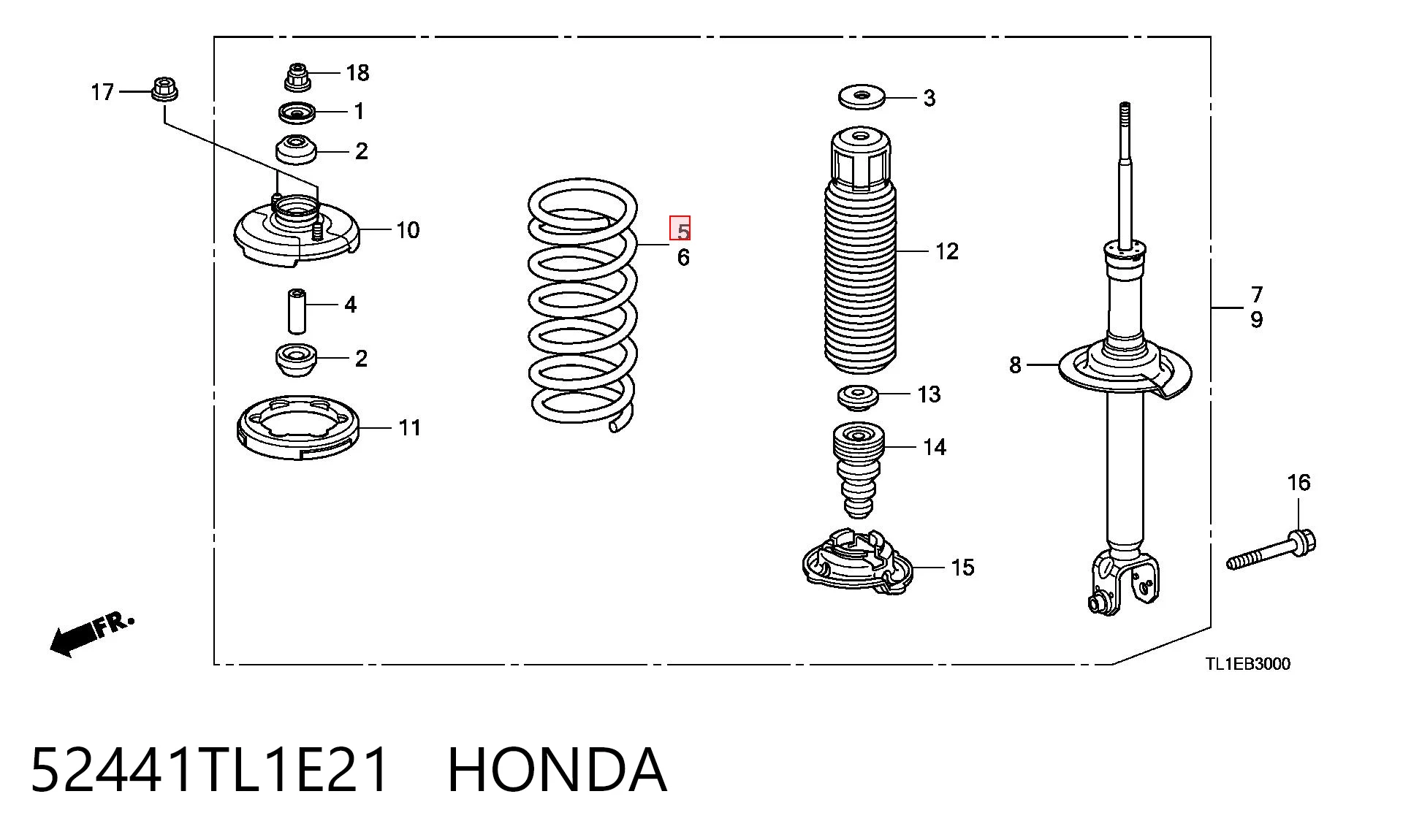 52441TL1E21 Honda