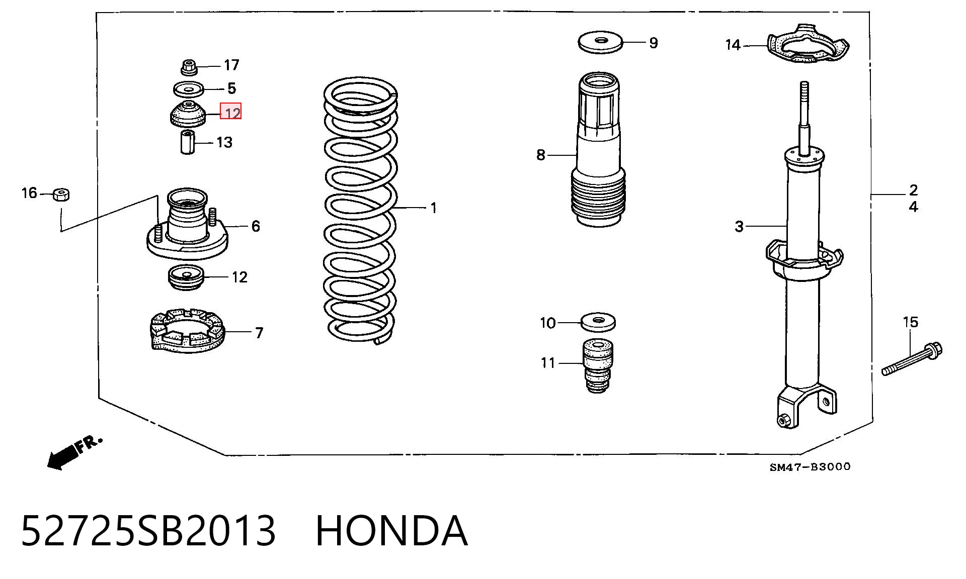 52725SB2013 Honda