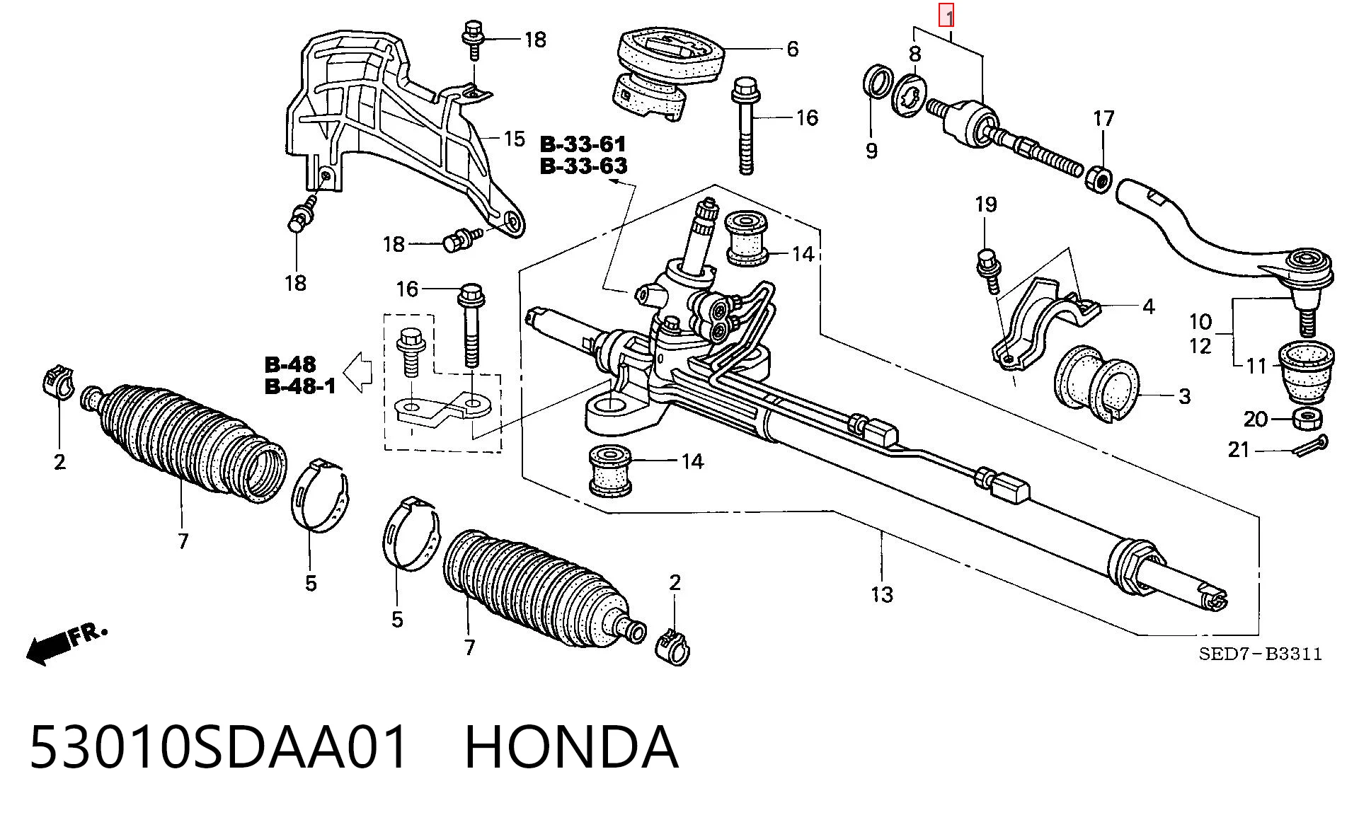 53010SDAA01 Honda