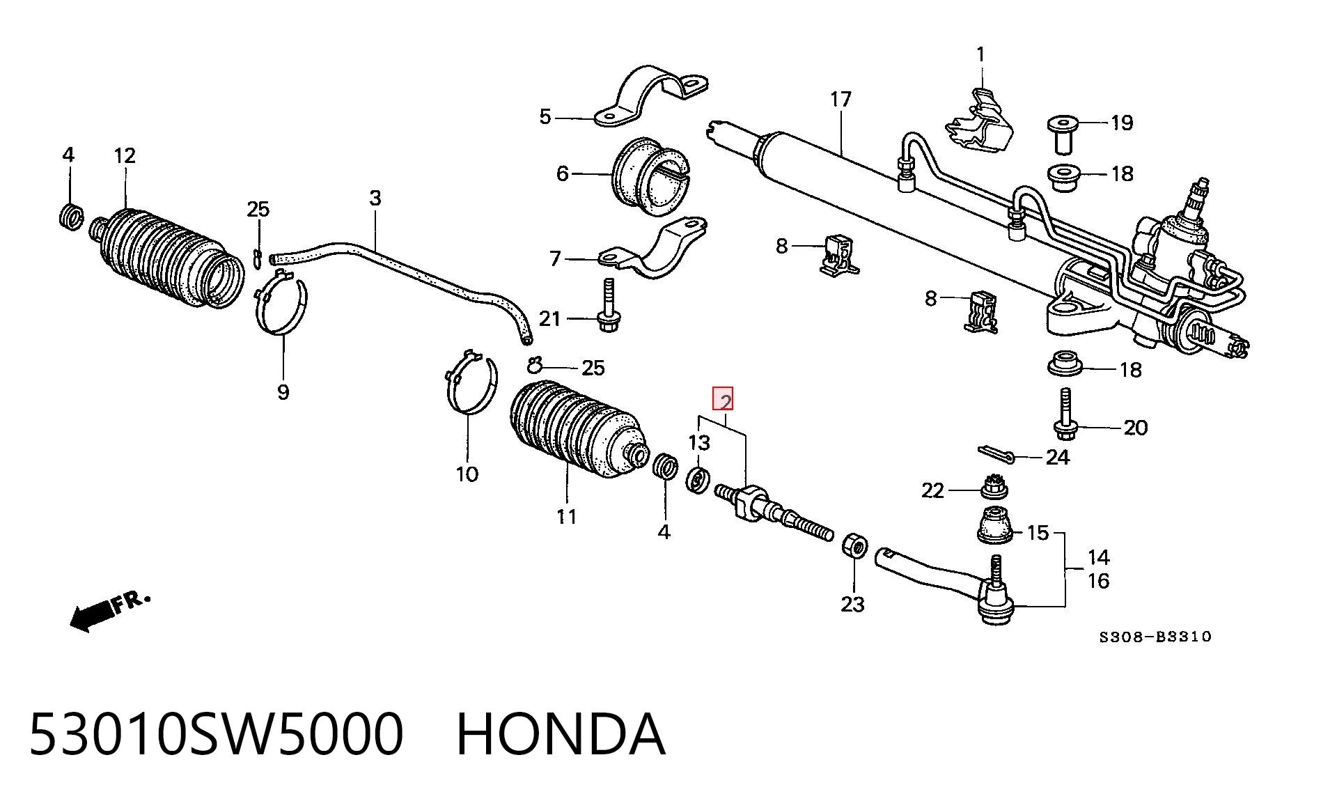 53010SW5000 Honda