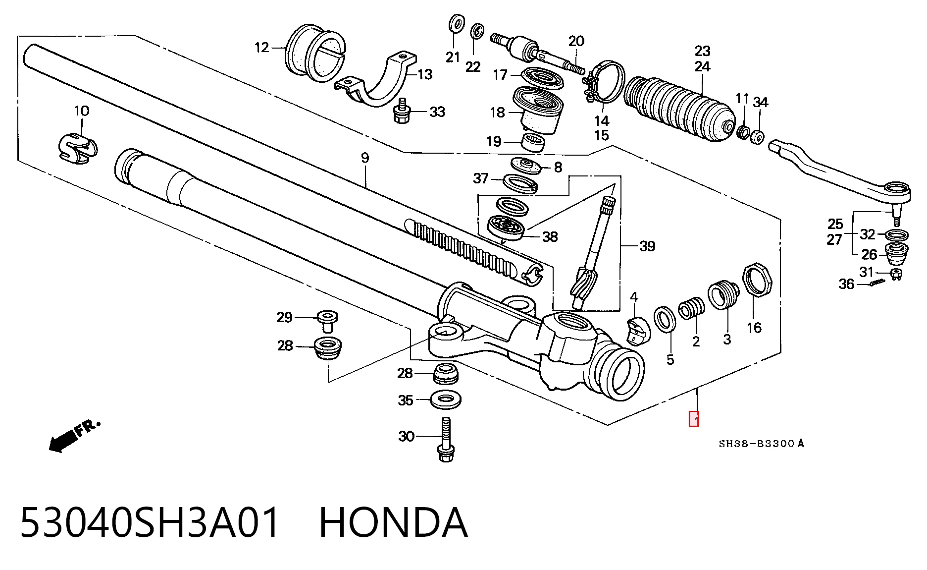 53040SH3A01 Honda