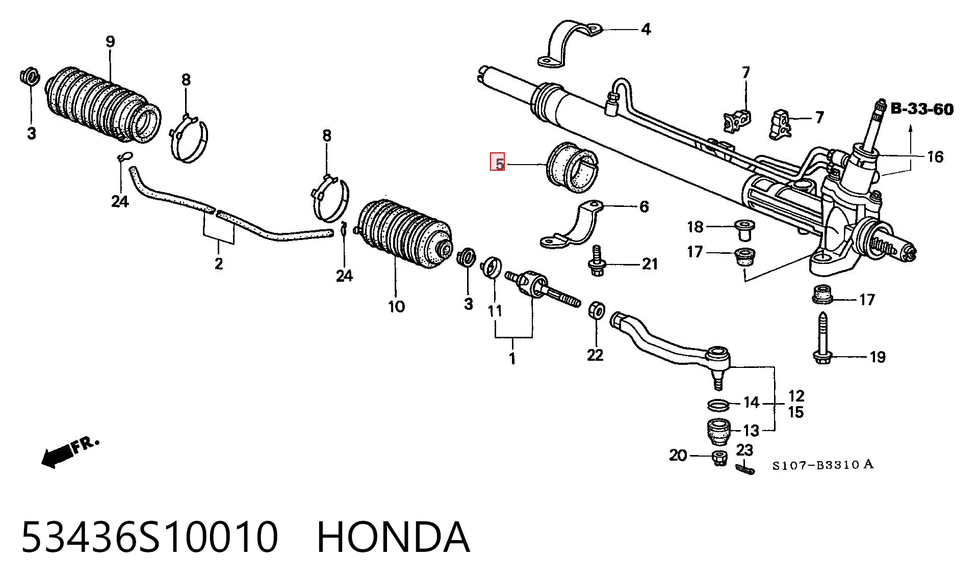 53436S10010 Honda