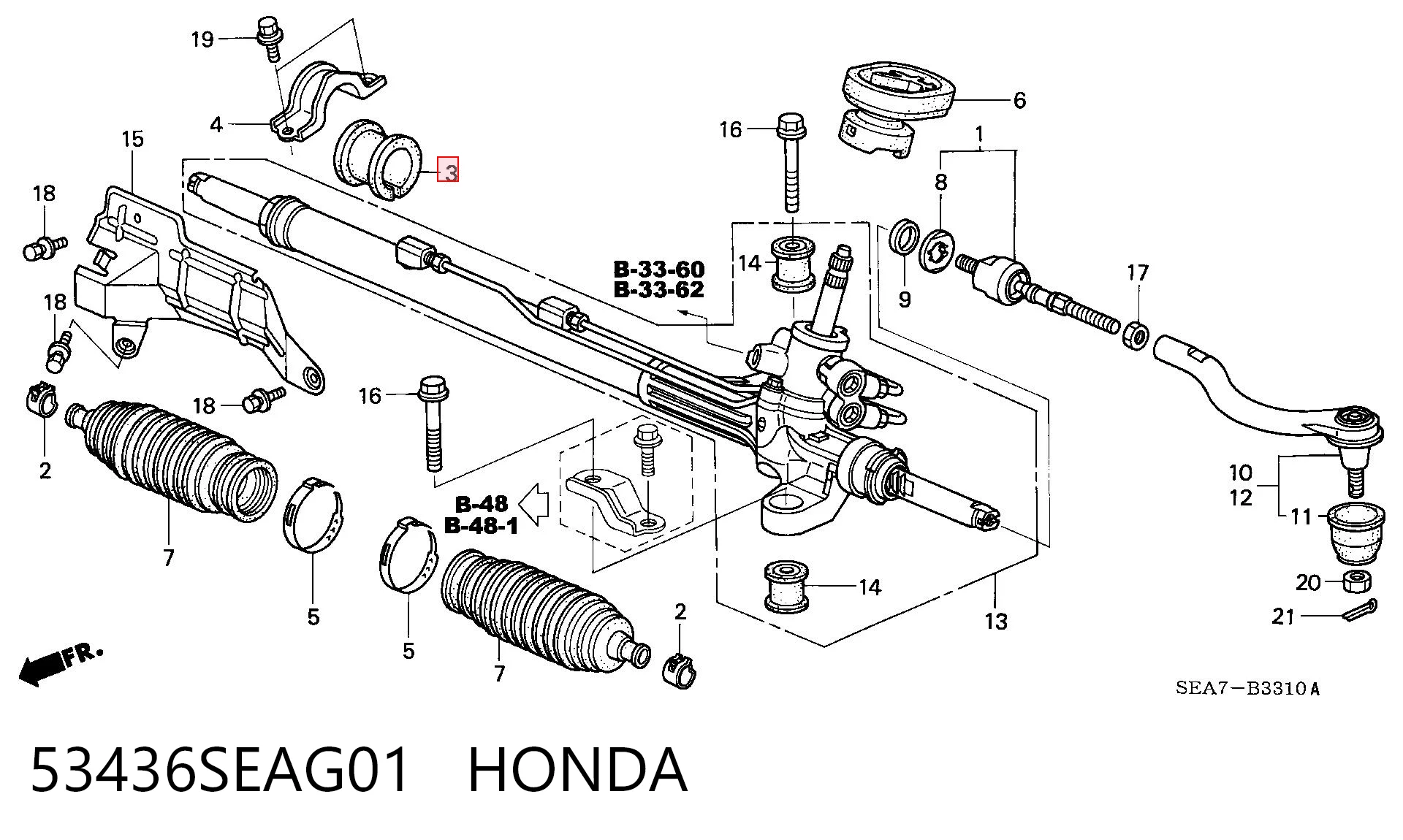 53436SEAG01 HONDA