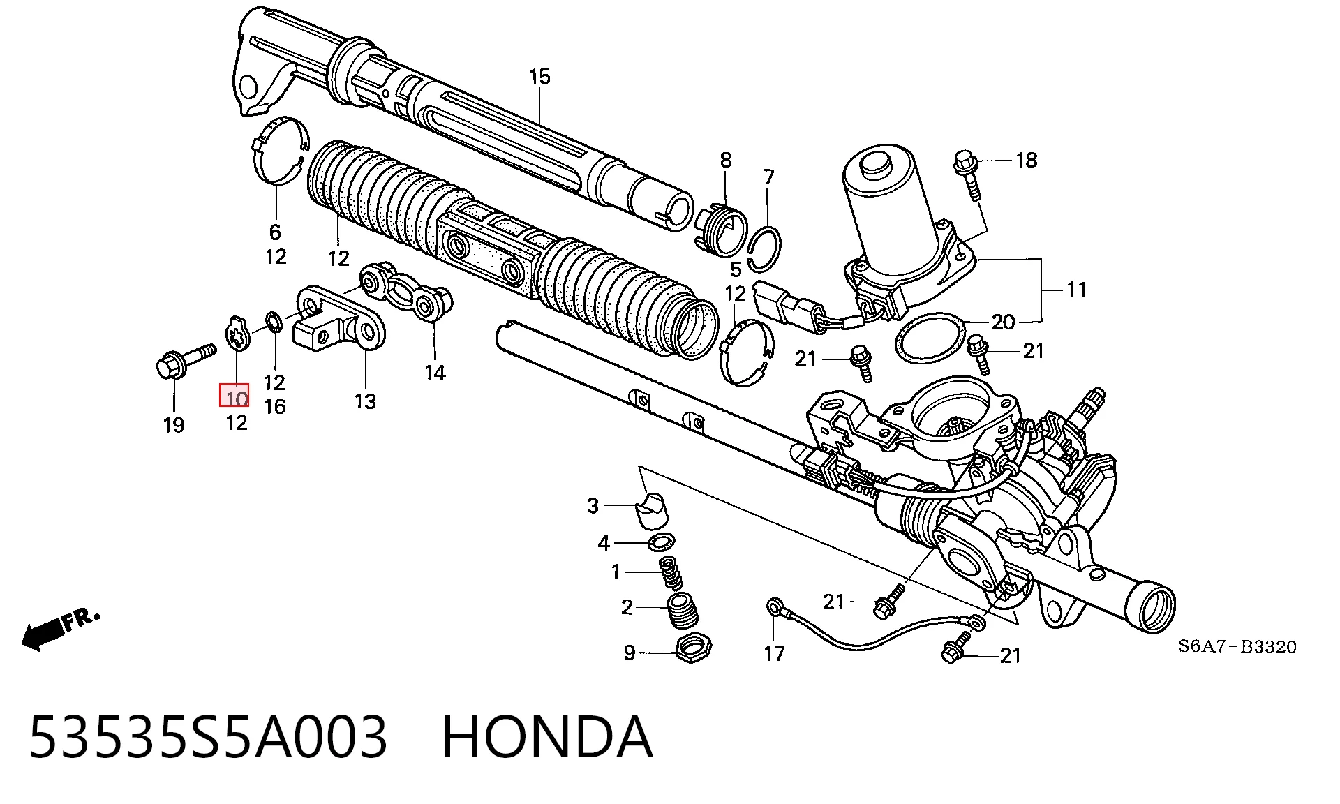 53535S5A003 Honda