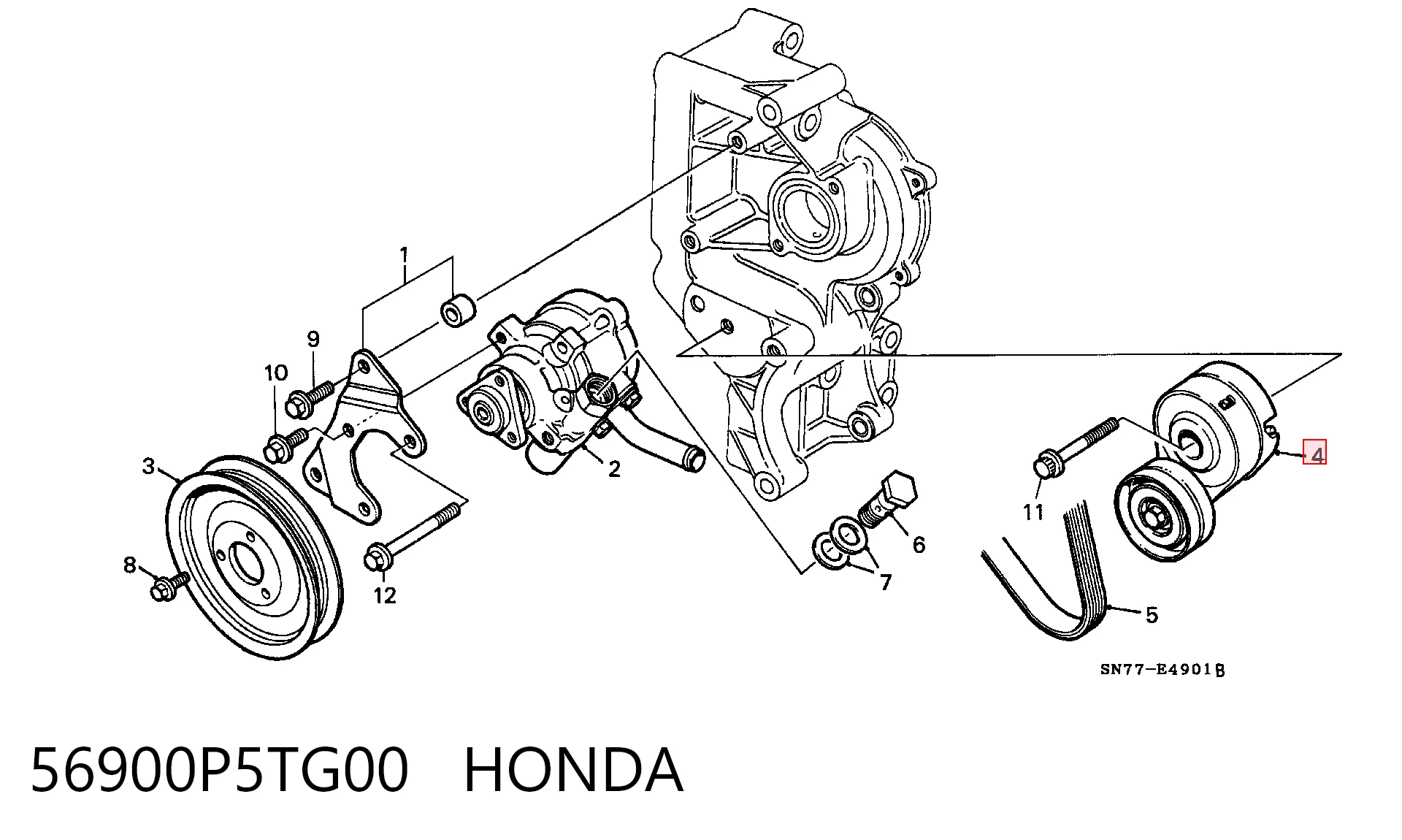 Tensor de correa accesorios Rover 25 hatchback (RF) (2000 - 2005) precio, desde 36,48 EUR