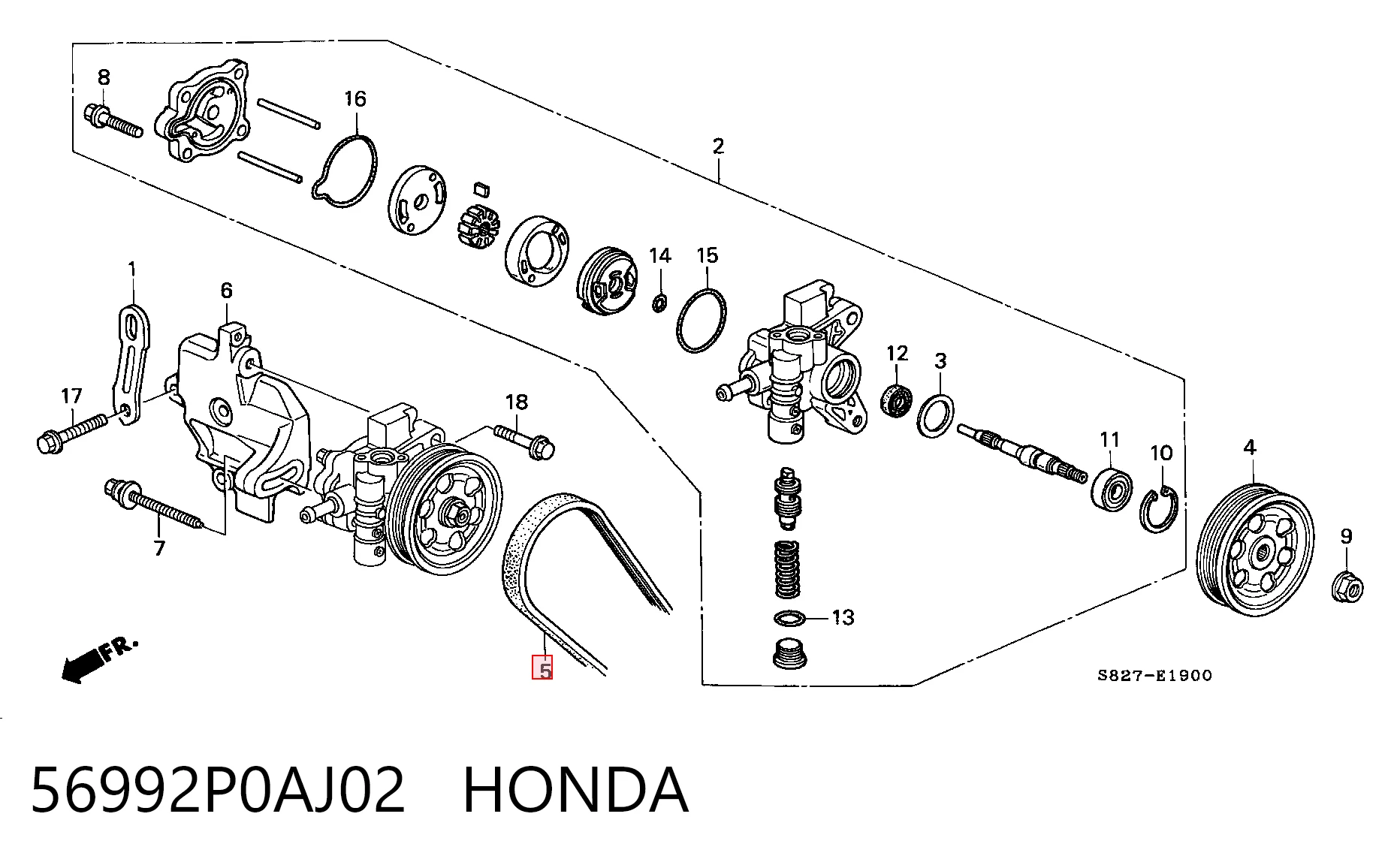56992P0AJ02 Honda