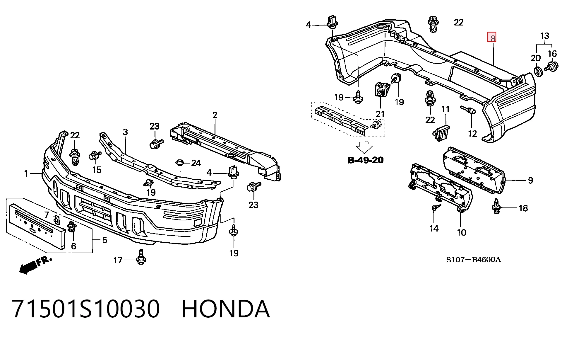 71501S10030 Honda