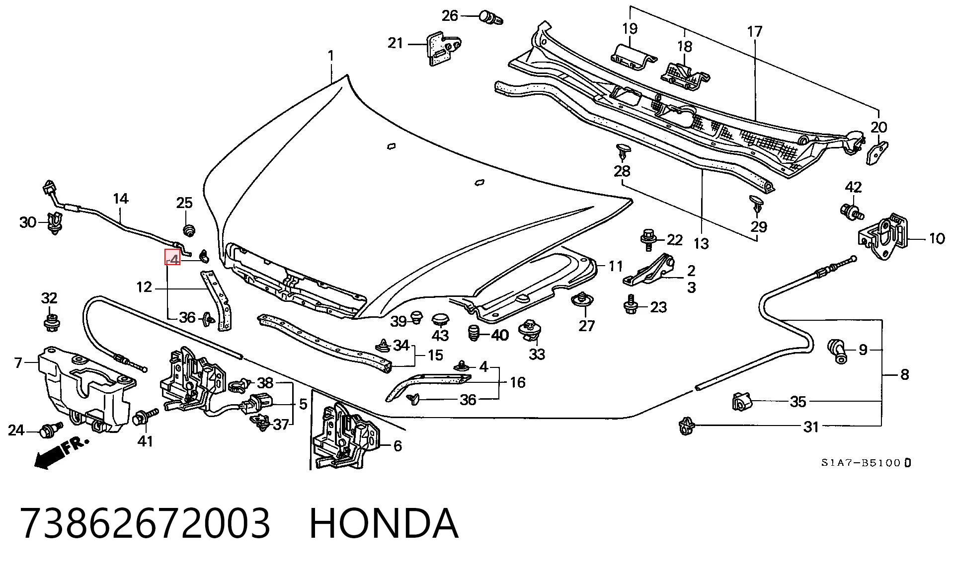 73862672003 Honda 