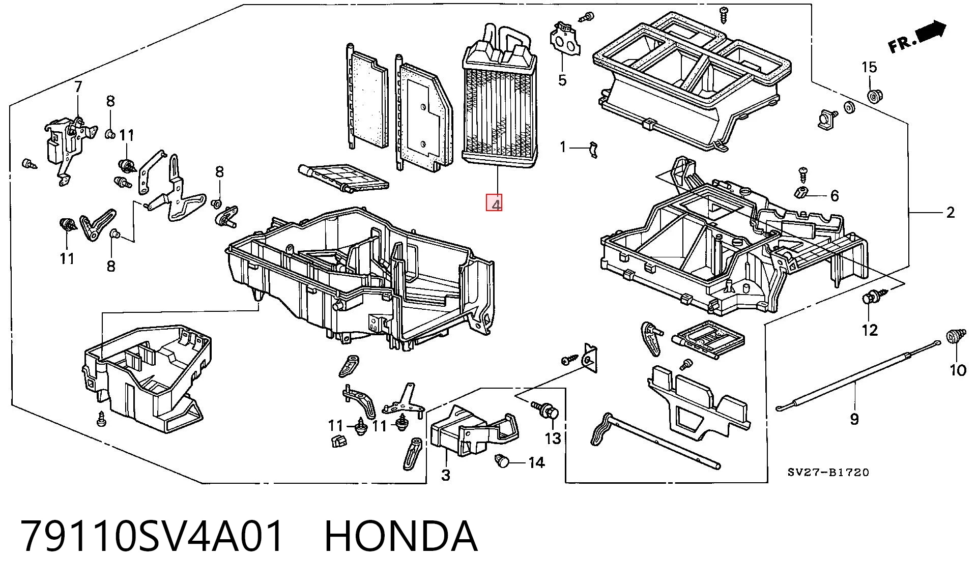 79110SV4A01 Honda