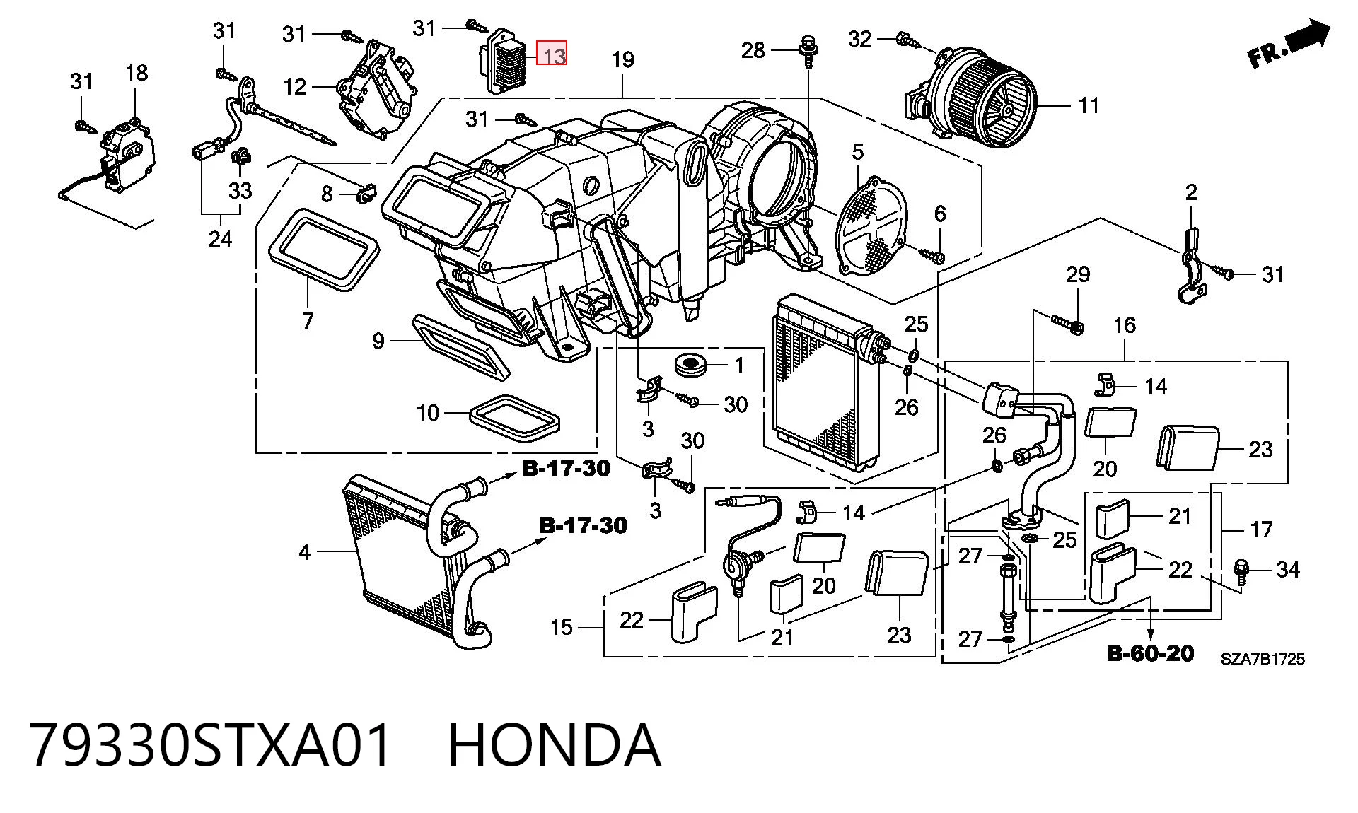 79330STXA01 Honda