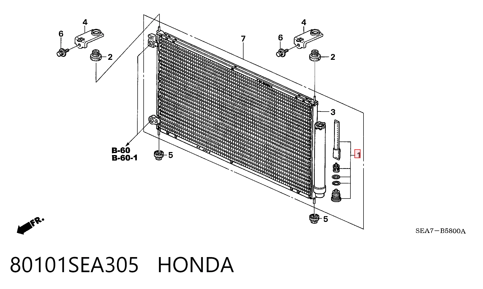 80101SEA305 Honda