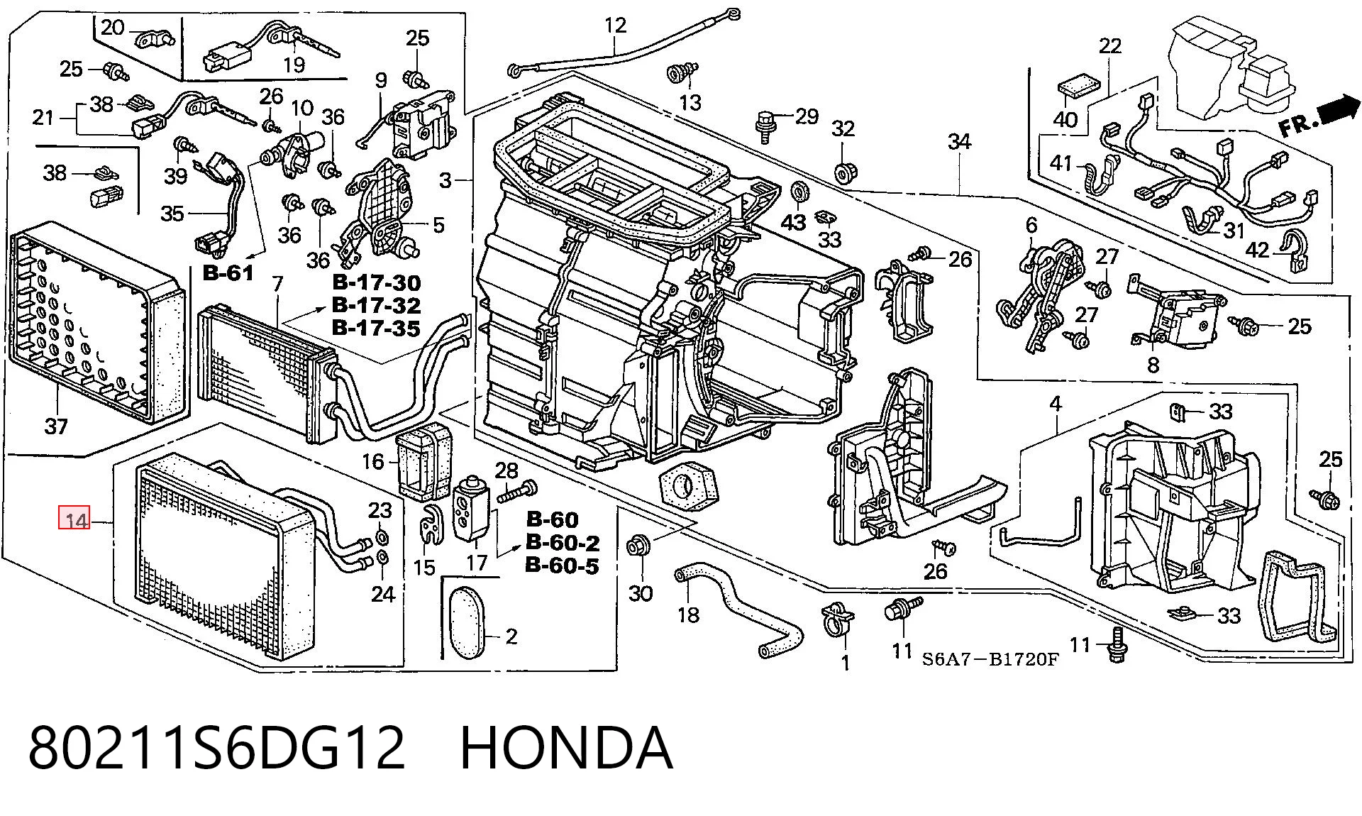 80211S6DG12 Honda 