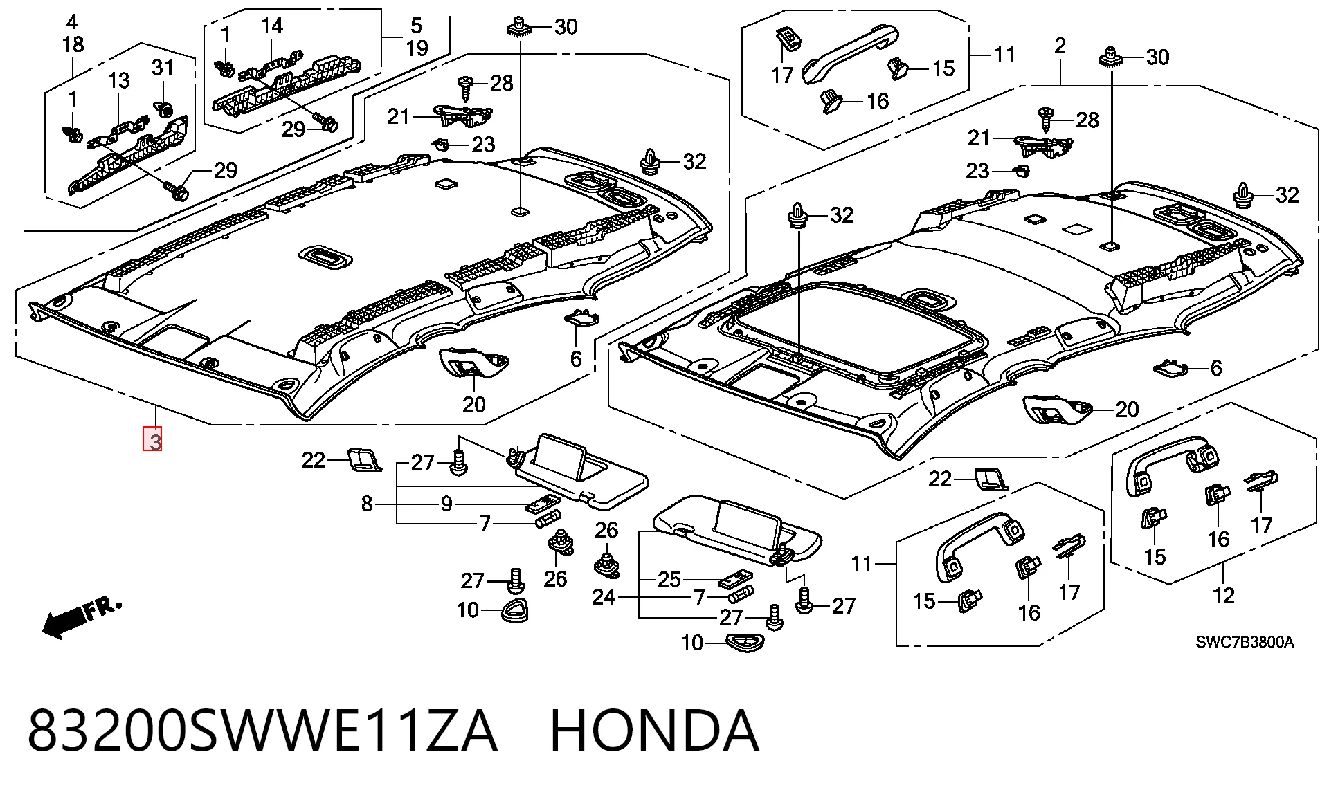 83200SWWE11ZA Honda