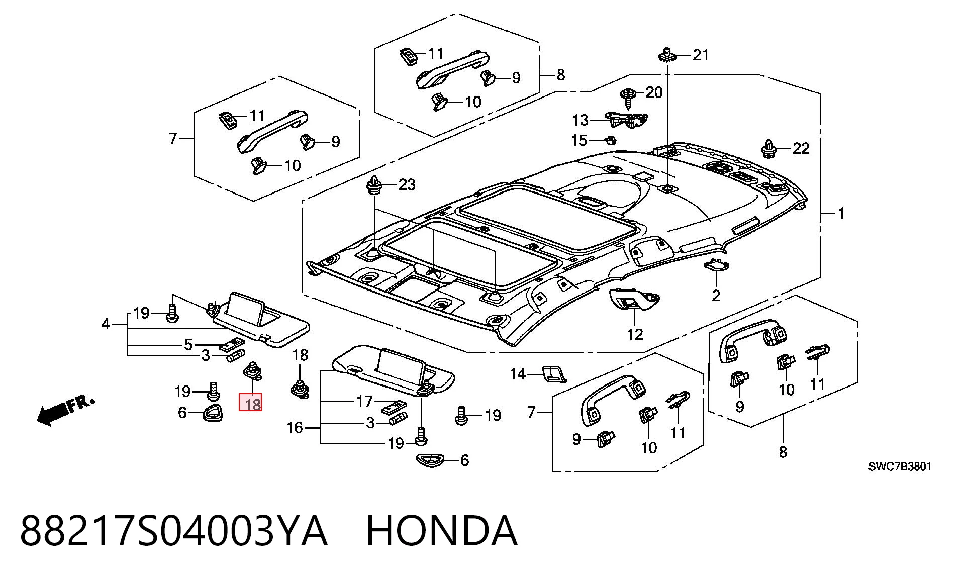 88217S04003YA Honda