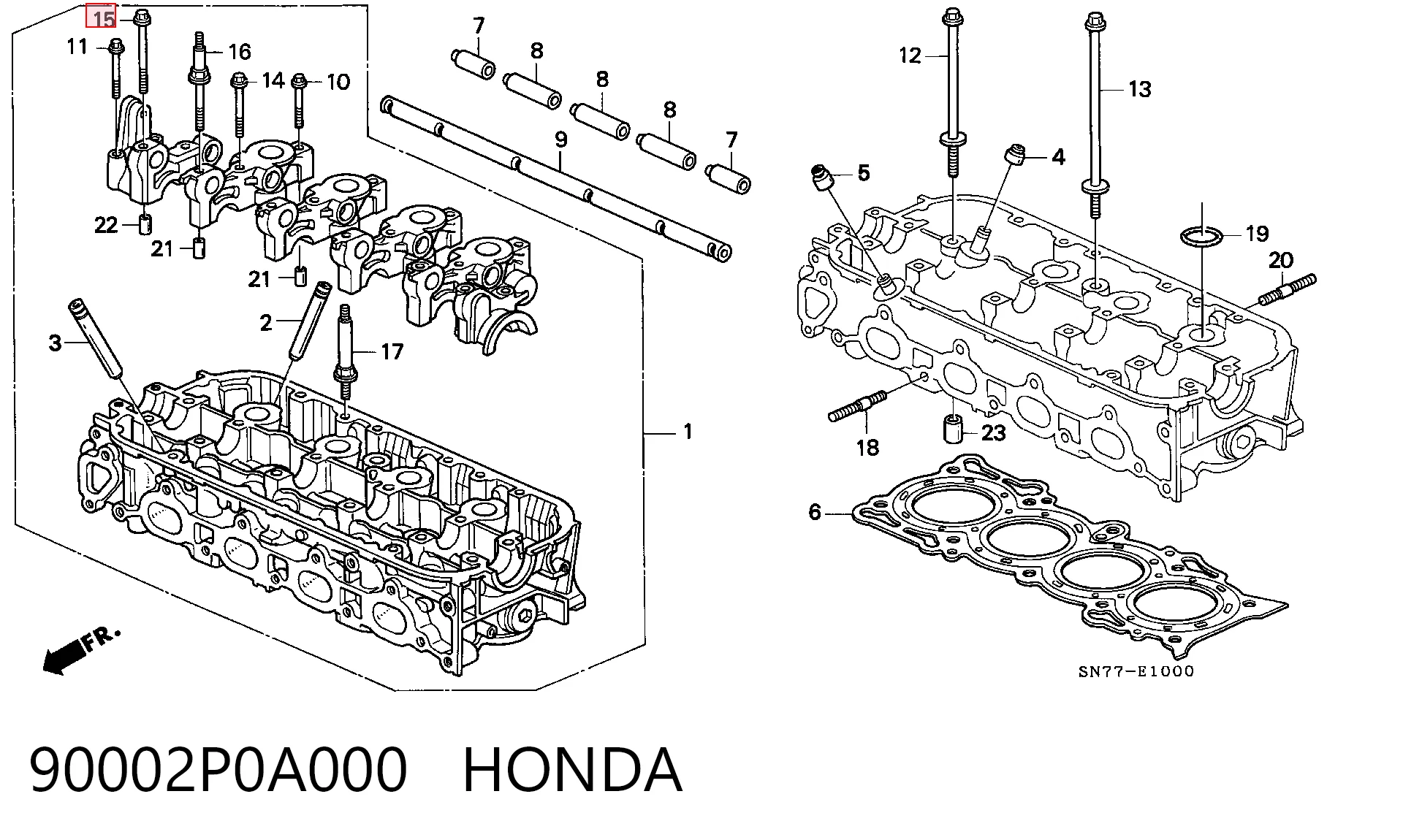 90002P0A000 Honda