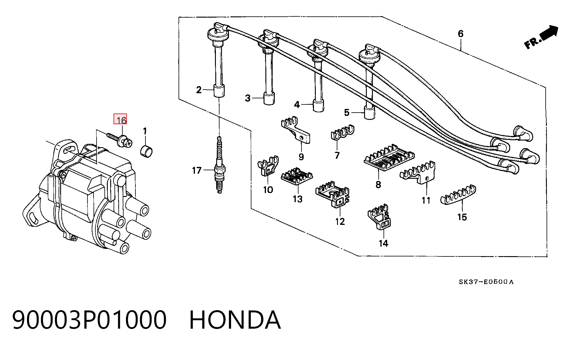 90003P01000 Honda