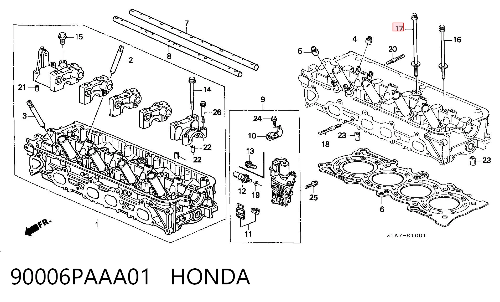 90006PAAA01 Honda