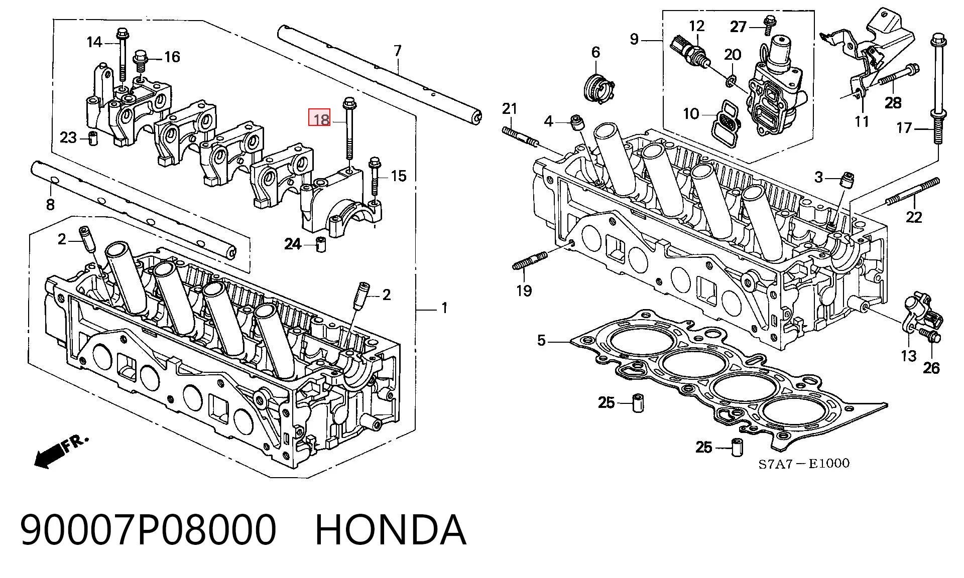 90007P08000 Honda