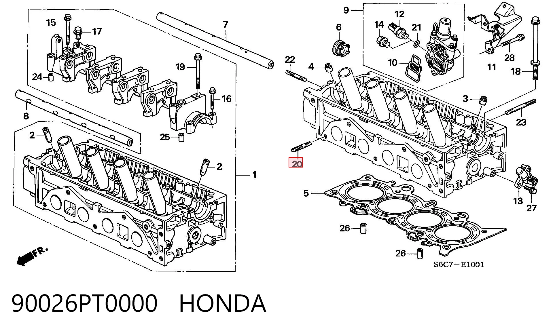 90026PT0000 Honda
