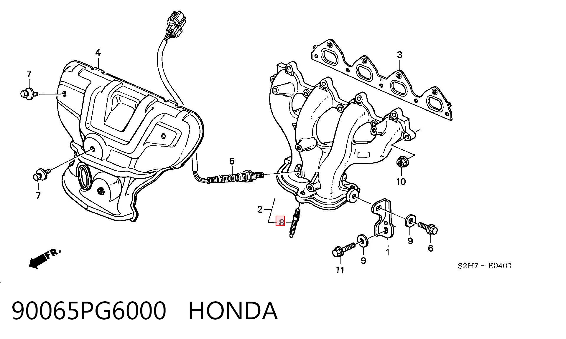 90065PG6000 Honda
