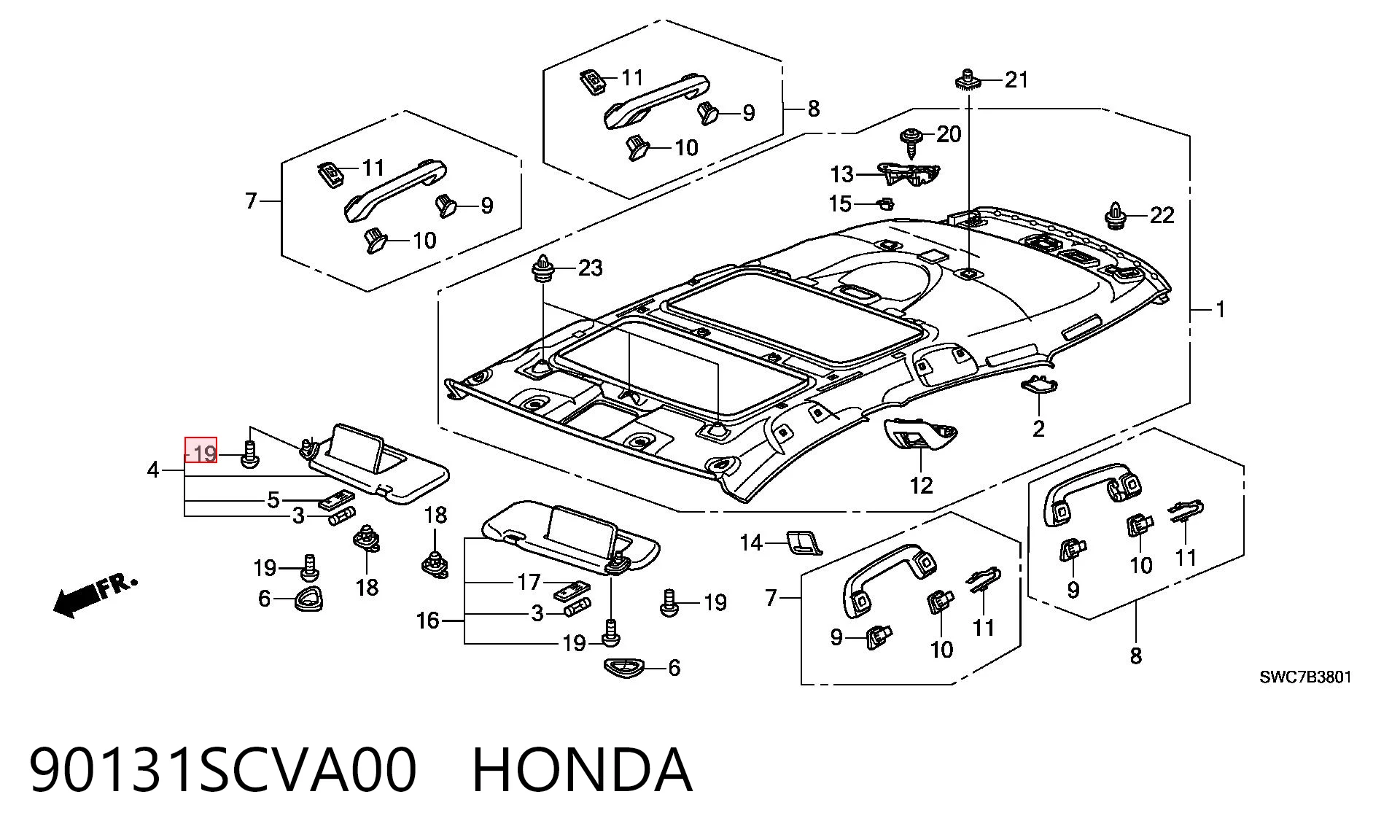 90131SCVA00 Honda