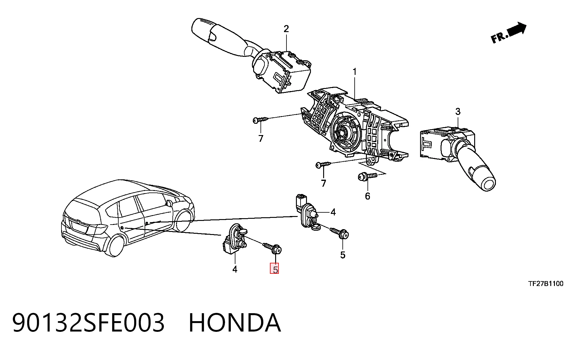 90132SFE003 Honda