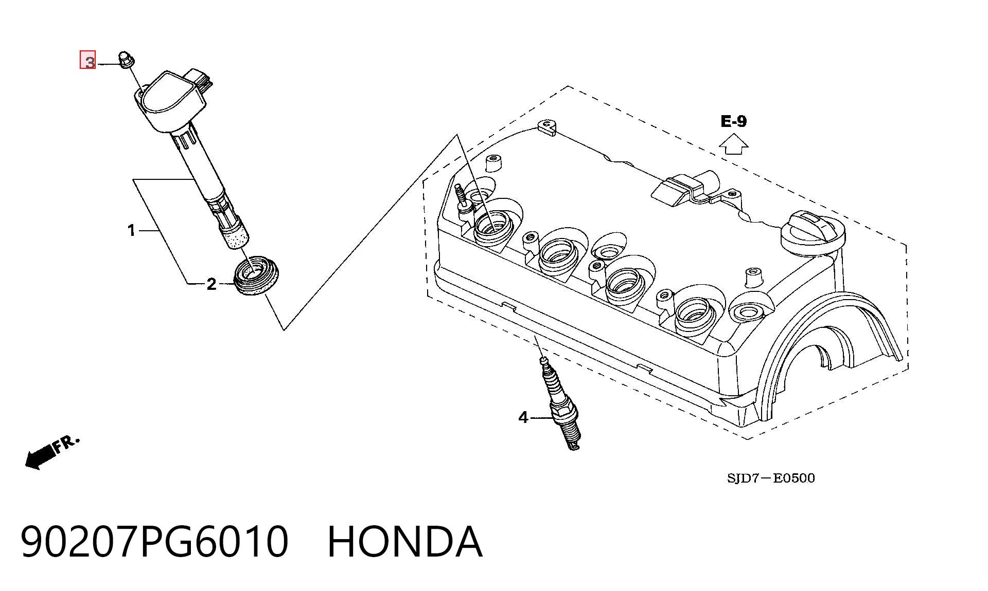 90207PG6010 Honda
