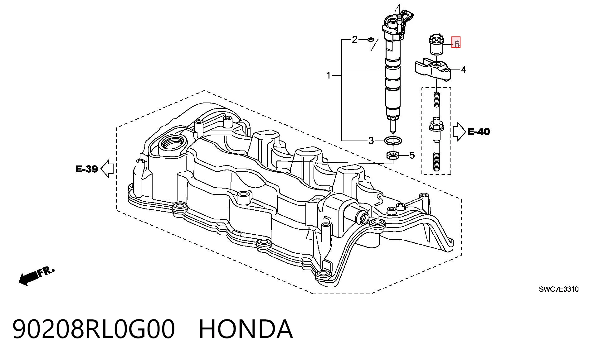 90208RL0G00 Honda