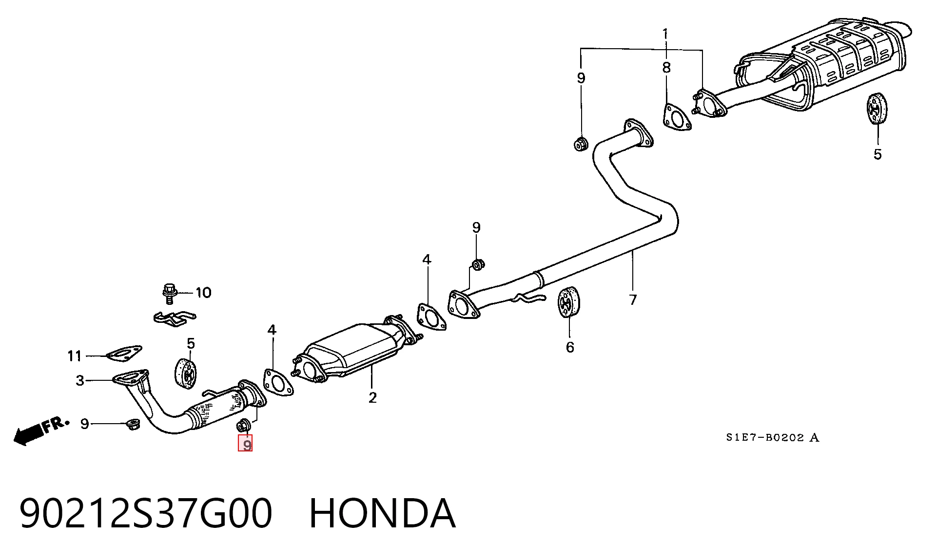 90212S37G00 Honda