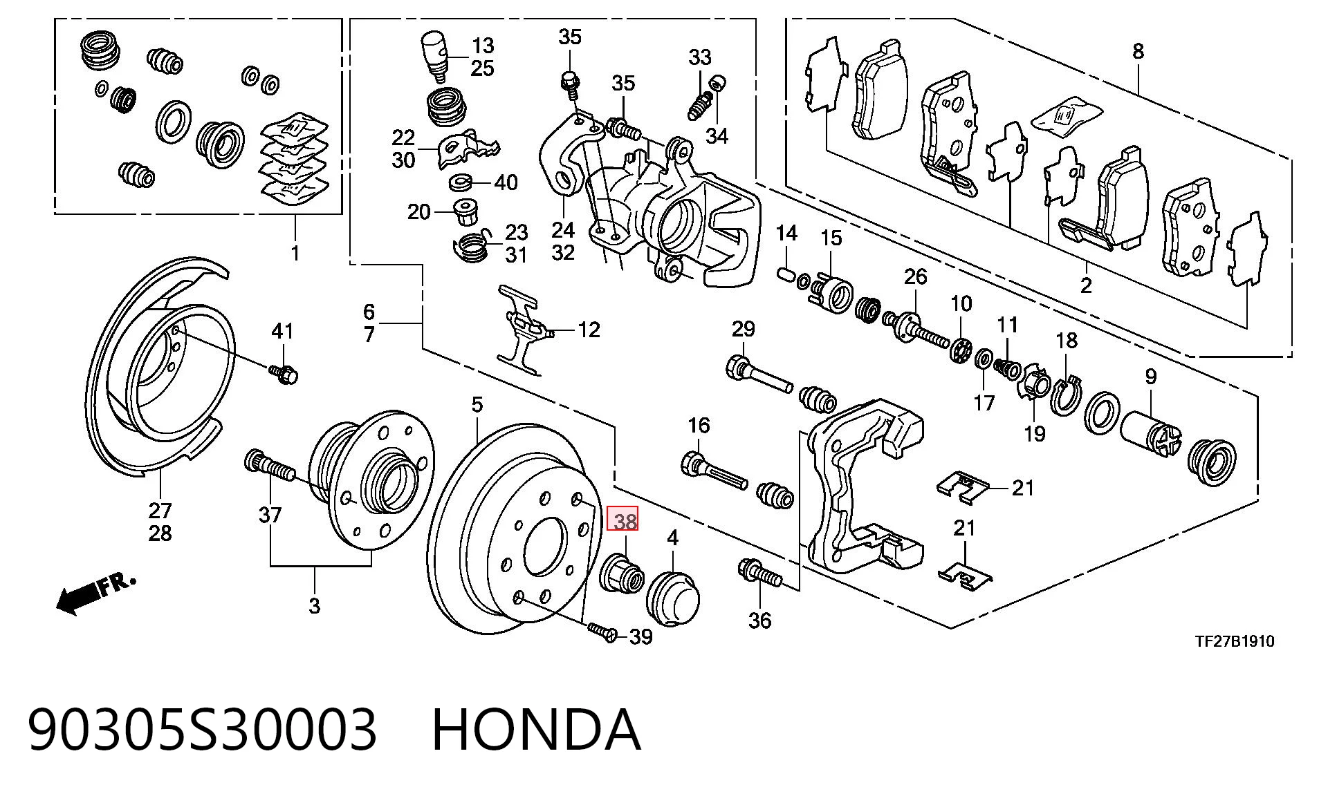 90305S30003 Honda