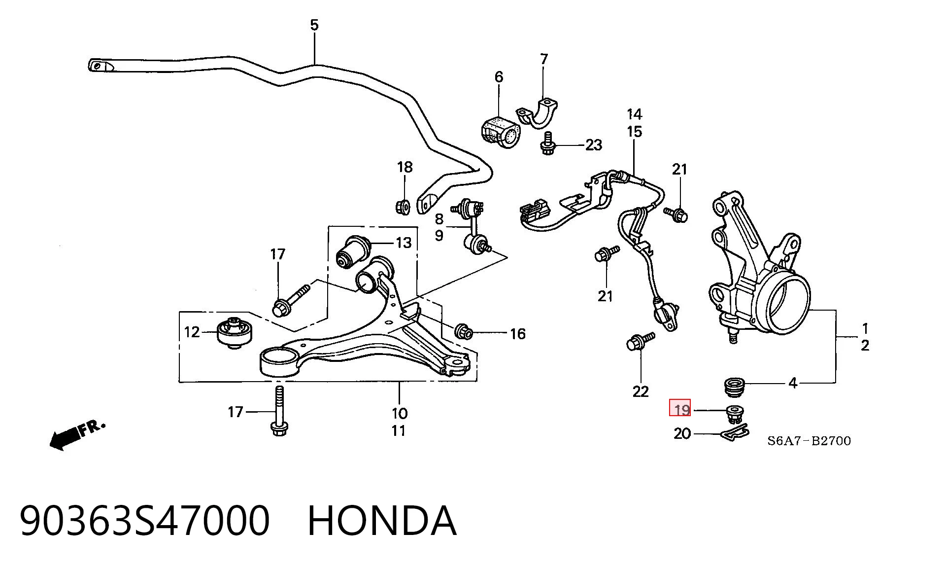 90363S47000 Honda