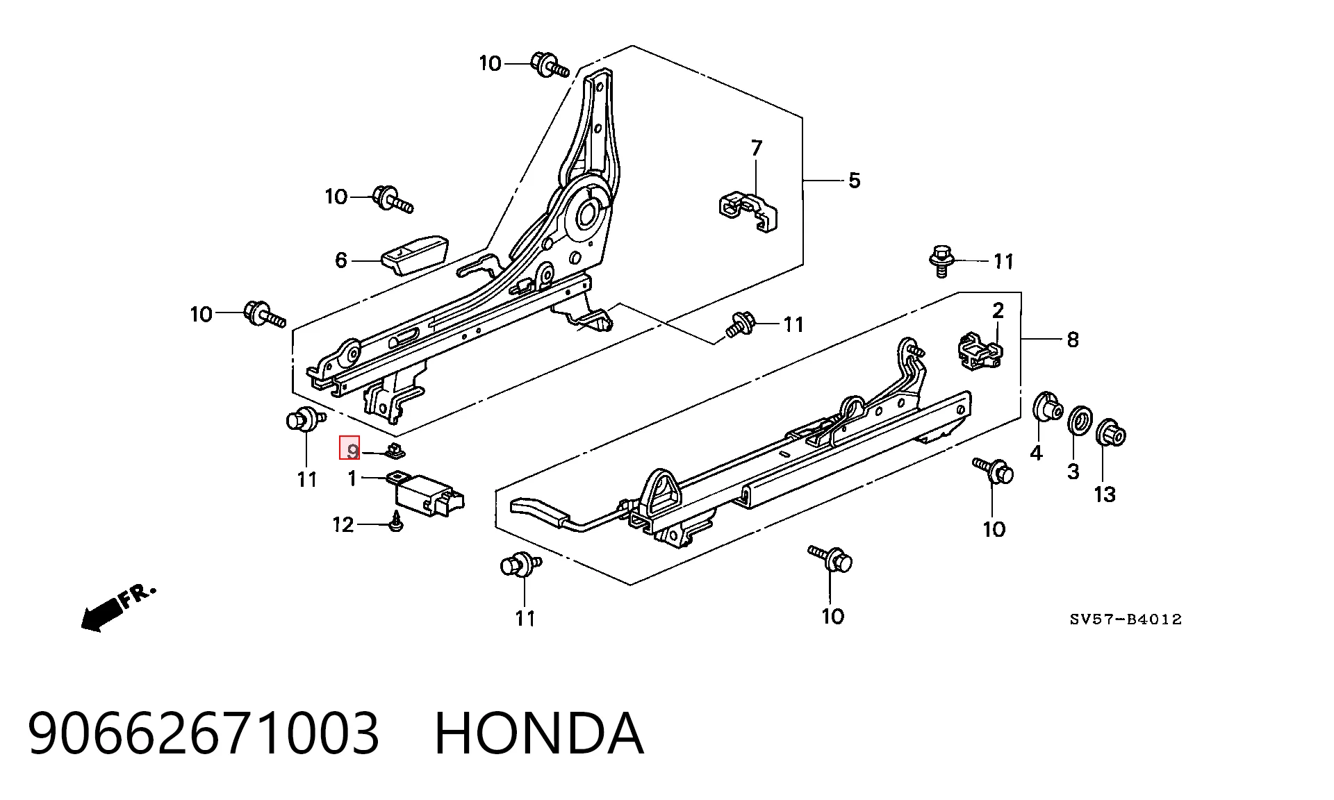 90662671003 Honda