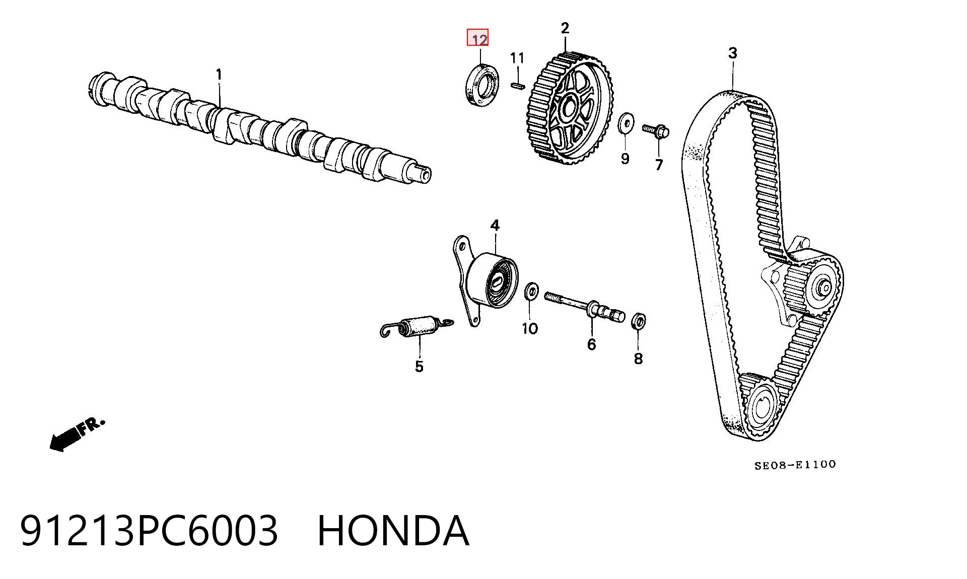 Comprar Retén, árbol de levas Honda HR-V  GH