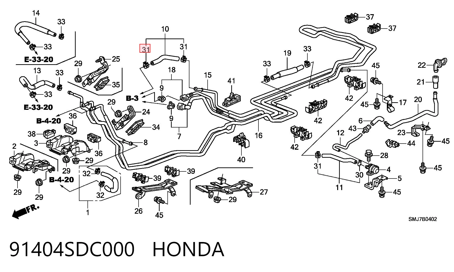 91404SDC000 Honda