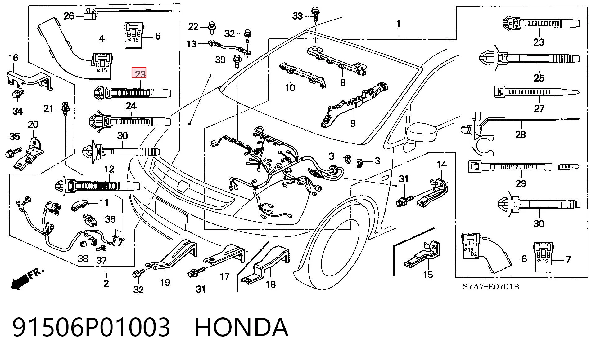 91506P01003 Honda