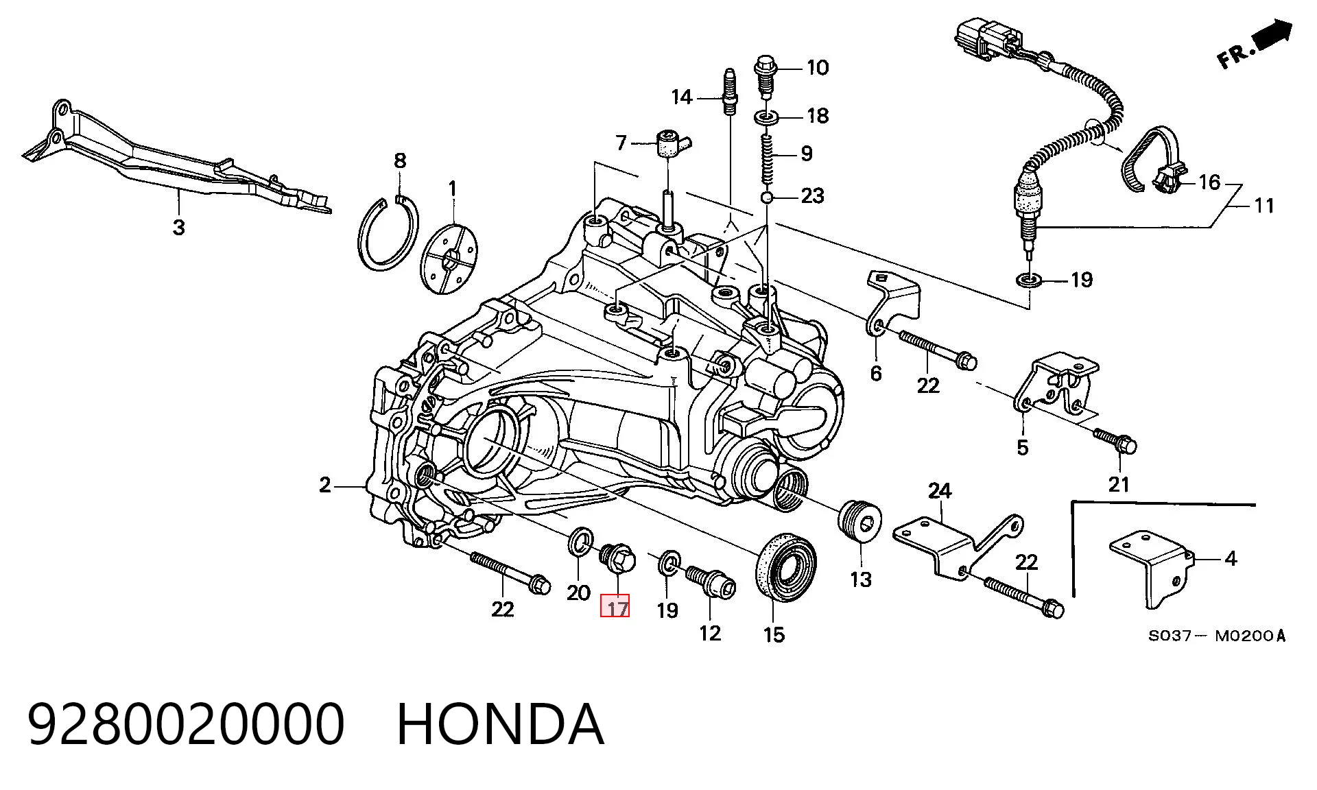 9280020000 Honda 