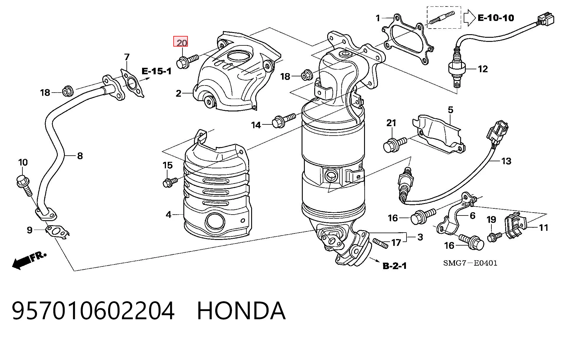 957010602204 Honda