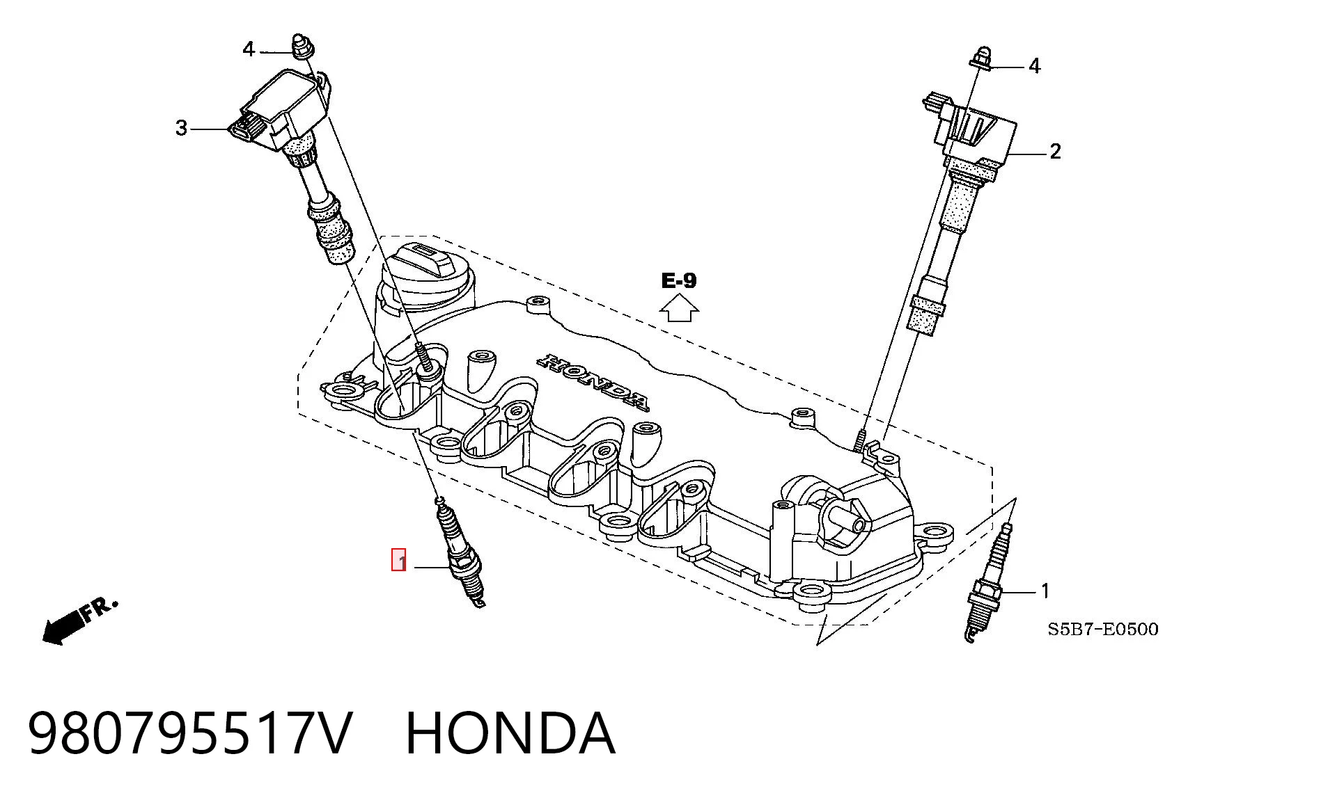 980795517V Honda