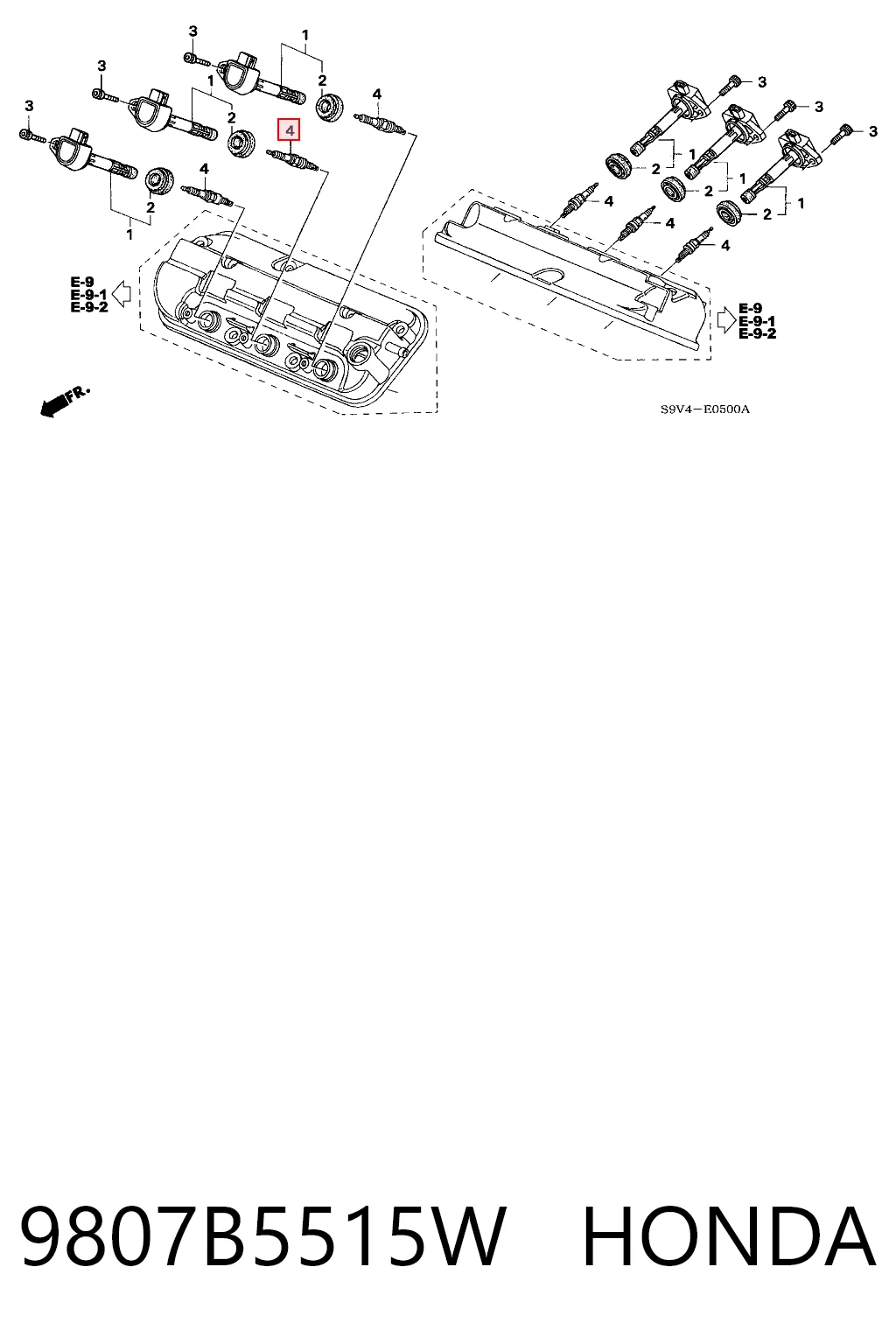 9807B5515W Honda