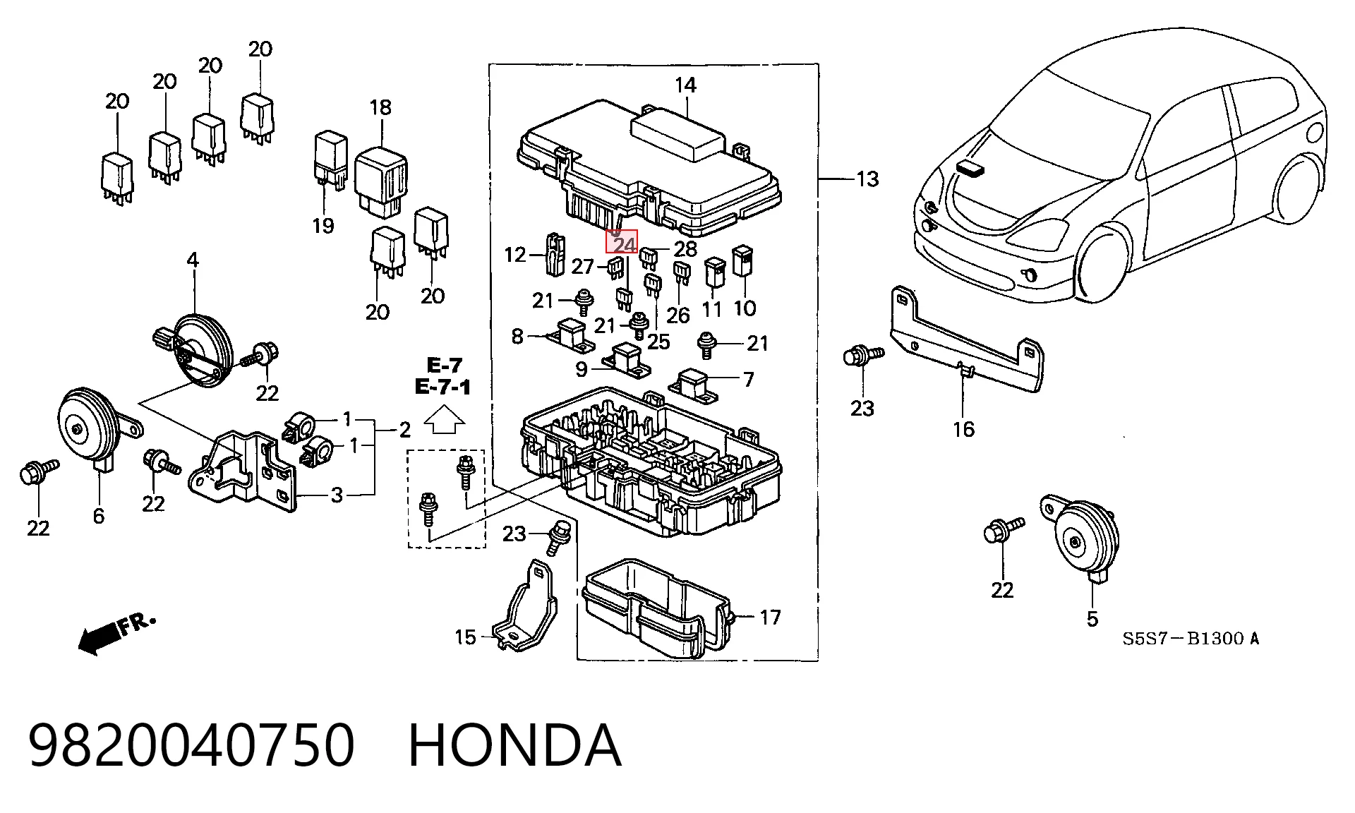 9820040750 Honda