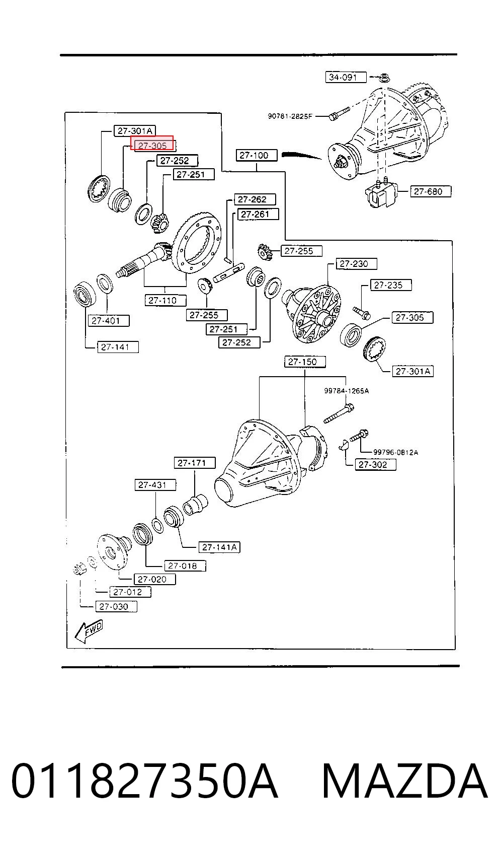 011827350A Mazda