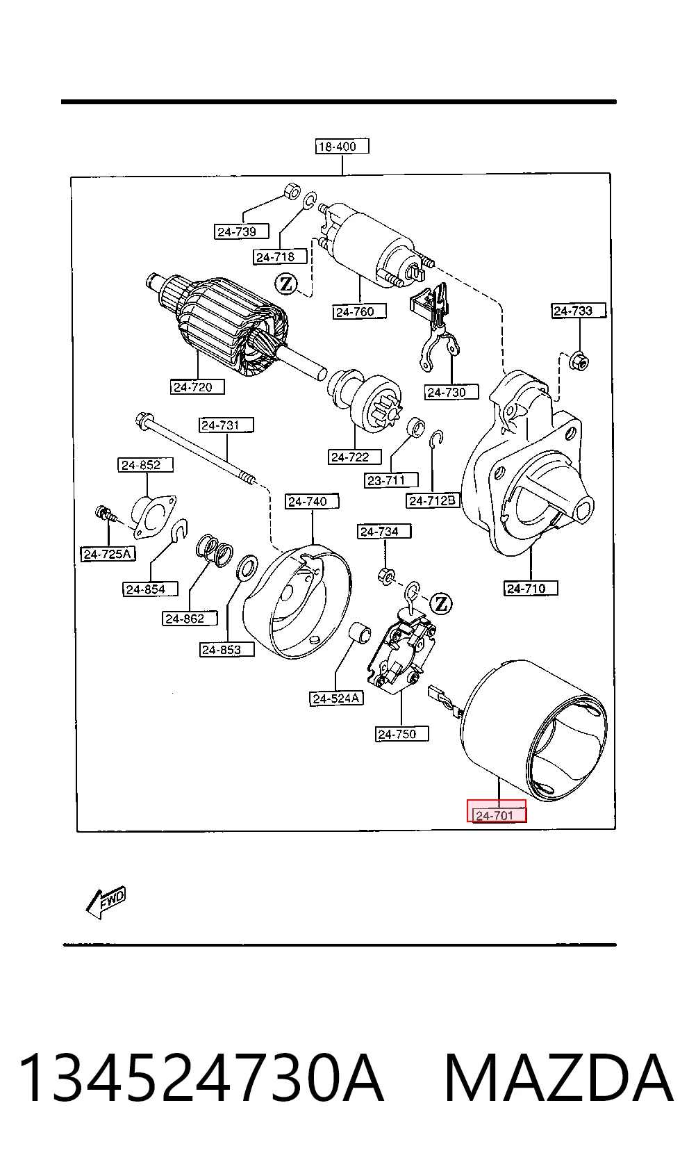 134524730A Mazda
