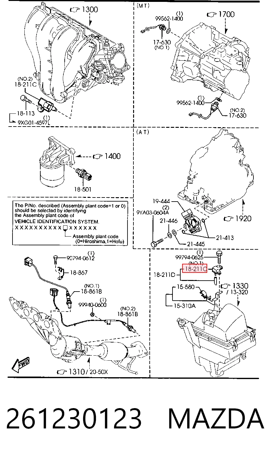 Comprar 1446702 Ford Sensor de presión del colector de admisión