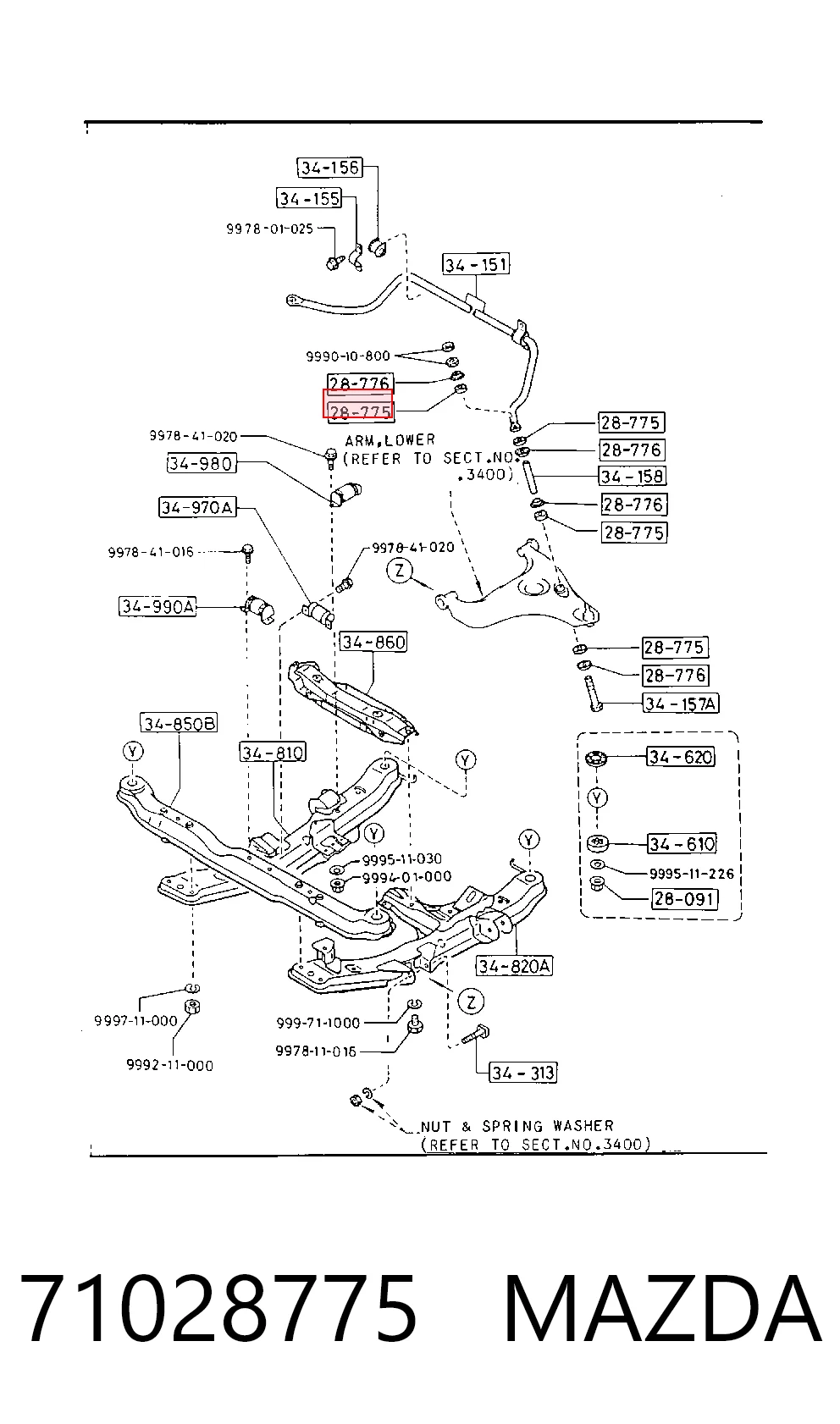 71028775 Mazda