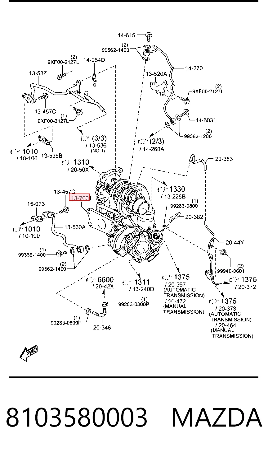 Comprar Turbocompresor Mazda 6  GJ, GL