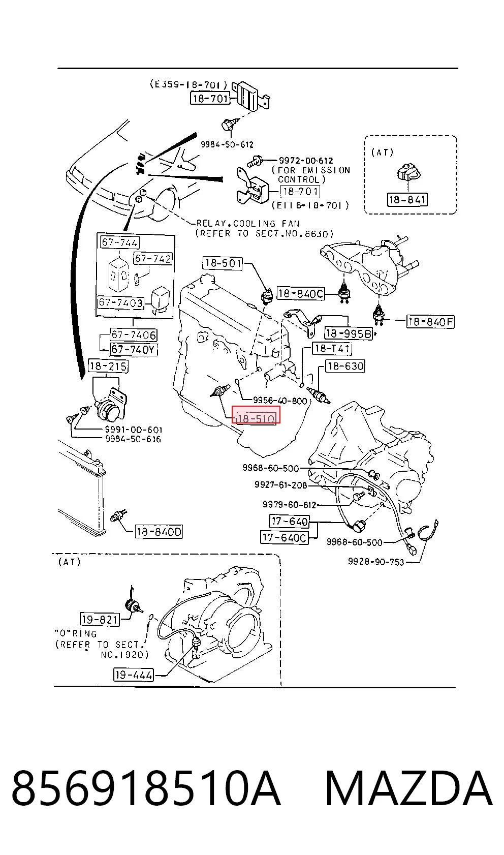 856918510A Mazda