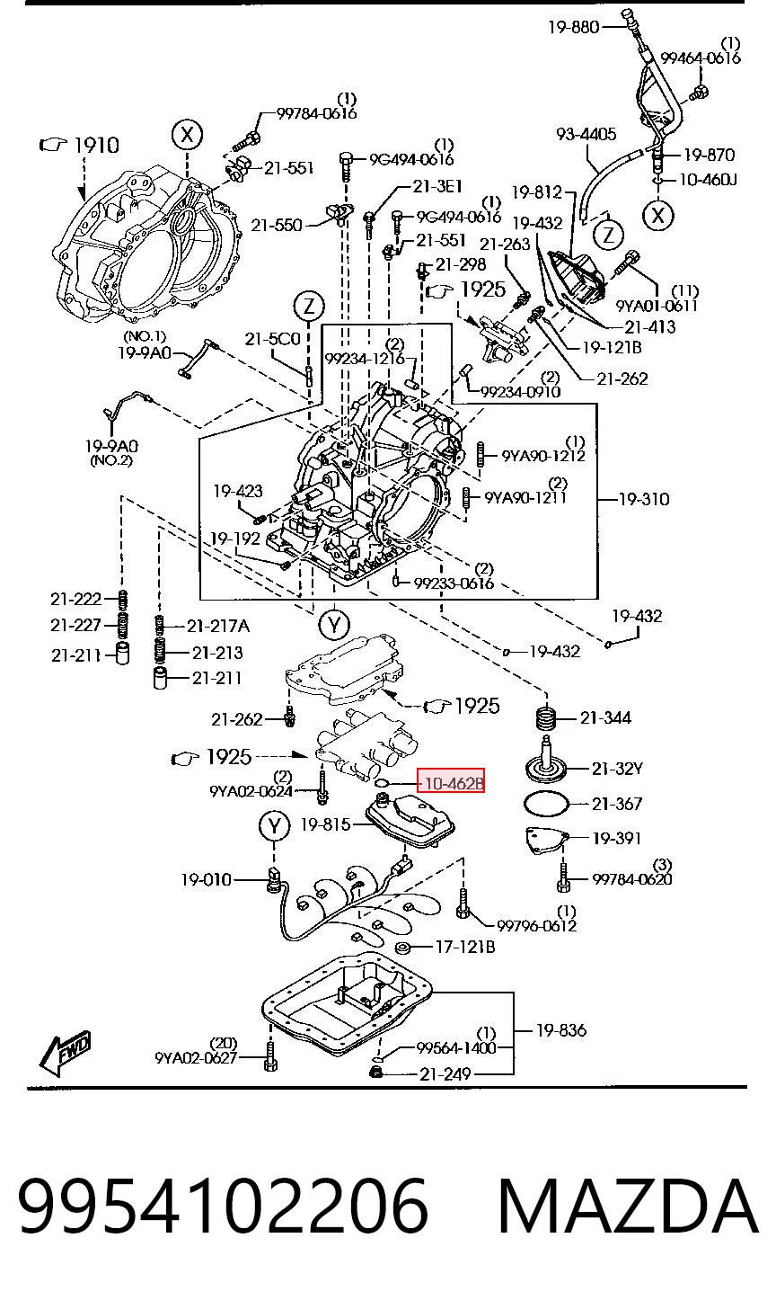 9954102206 Mazda
